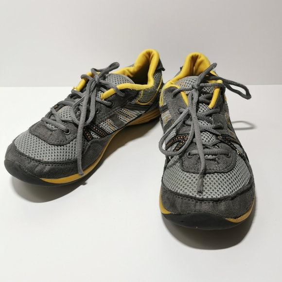 RUGGED OUTBACK | Youth Lightweight Runners, Yellow + Grey - Picture 5 of 7